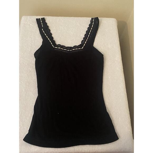 Free People Intimately Only You Tank Bundle Sz XS Black Gray Ribbed Feminine - Picture 4 of 9